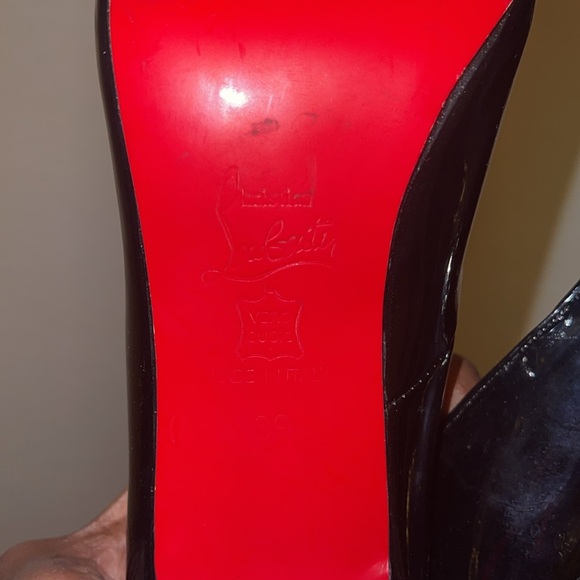 Black round fashion pumps - Picture 4 of 6